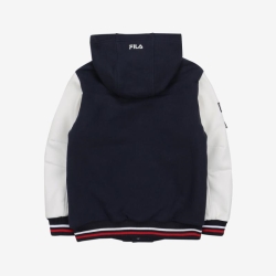 Fila Romanya Baseball Jumper - Poikien Kevyet Takit - Laivastonsininen | FI-63956